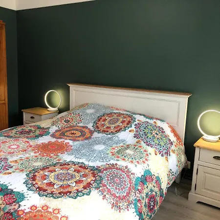 公寓 Bedinreims Luxe Wonderful Calm In Center, Ideal For 2 Adults And 3 Children Free Parking