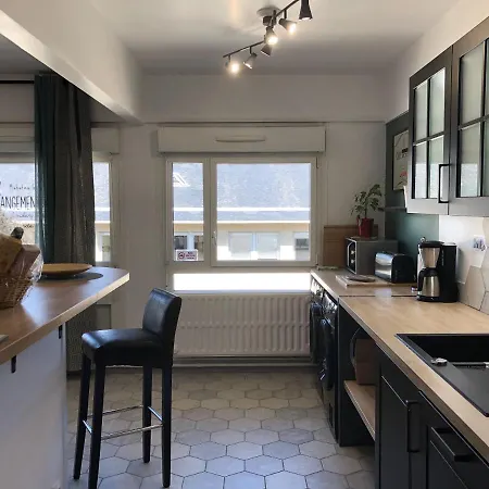 公寓 Bedinreims Luxe Wonderful Calm In Center, Ideal For 2 Adults And 3 Children Free Parking