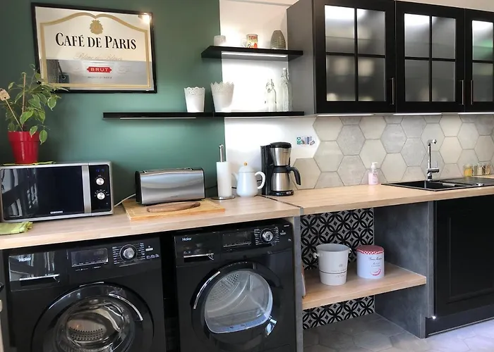 Bedinreims Luxe Wonderful Calm In Center, Ideal For 2 Adults And 3 Children Free Parking *